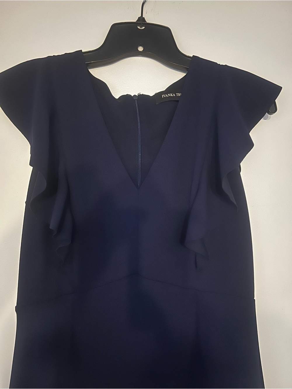Ivanka Trump Dark Navy Sheath Dress